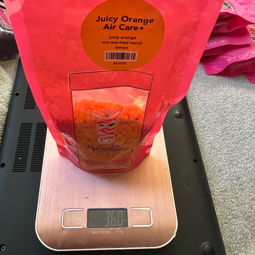 Zebra Juicy Orange Air Care Sprinkles